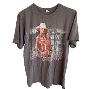 Jason Aldean My Kinda Party Tour Live 2011 Band Tee Shirt Adult Size Small